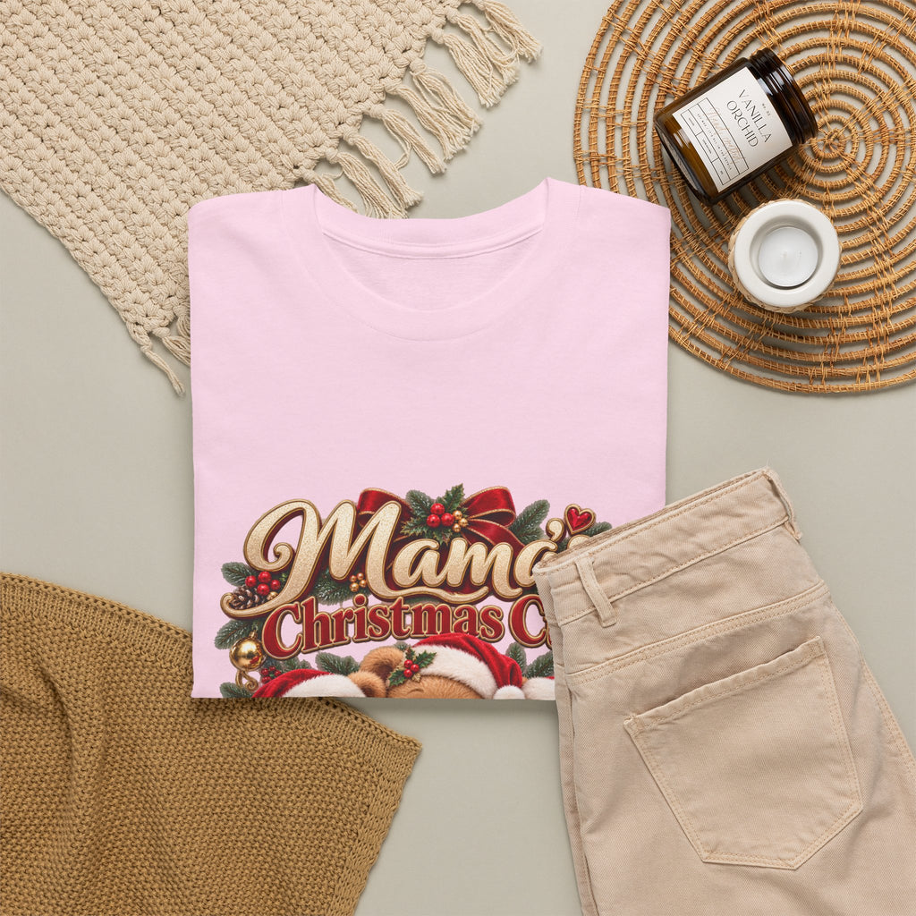 Mama’s Christmas Cubs Personalized Christmas Shirt – Custom Kids Names Teddy Bear Tee