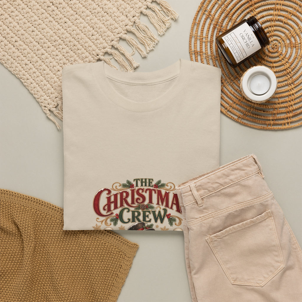 The Christmas Crew Personalized Christmas T-Shirt