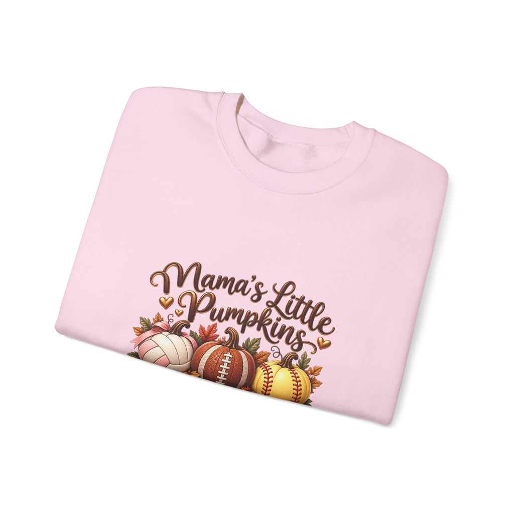 Mama’s Little Pumpkins Personalized Sports Mom Sweatshirt – Custom Kids Names