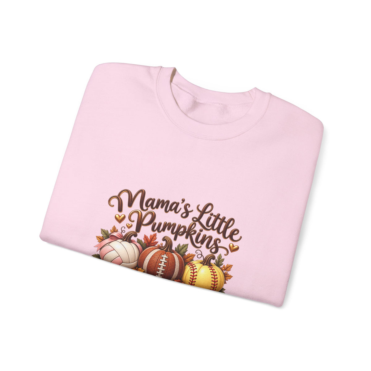 Mama’s Little Pumpkins Personalized Sports Mom Sweatshirt – Custom Kids Names