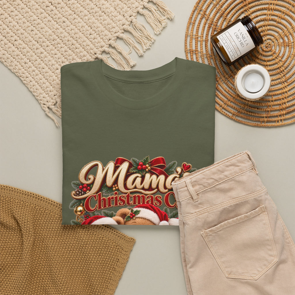 Mama’s Christmas Cubs Personalized Christmas Shirt – Custom Kids Names Teddy Bear Tee