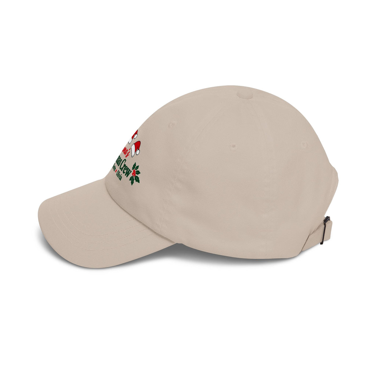 Mama’s Christmas Crew Personalized Christmas Cap – Custom Name Holiday Dad Hat