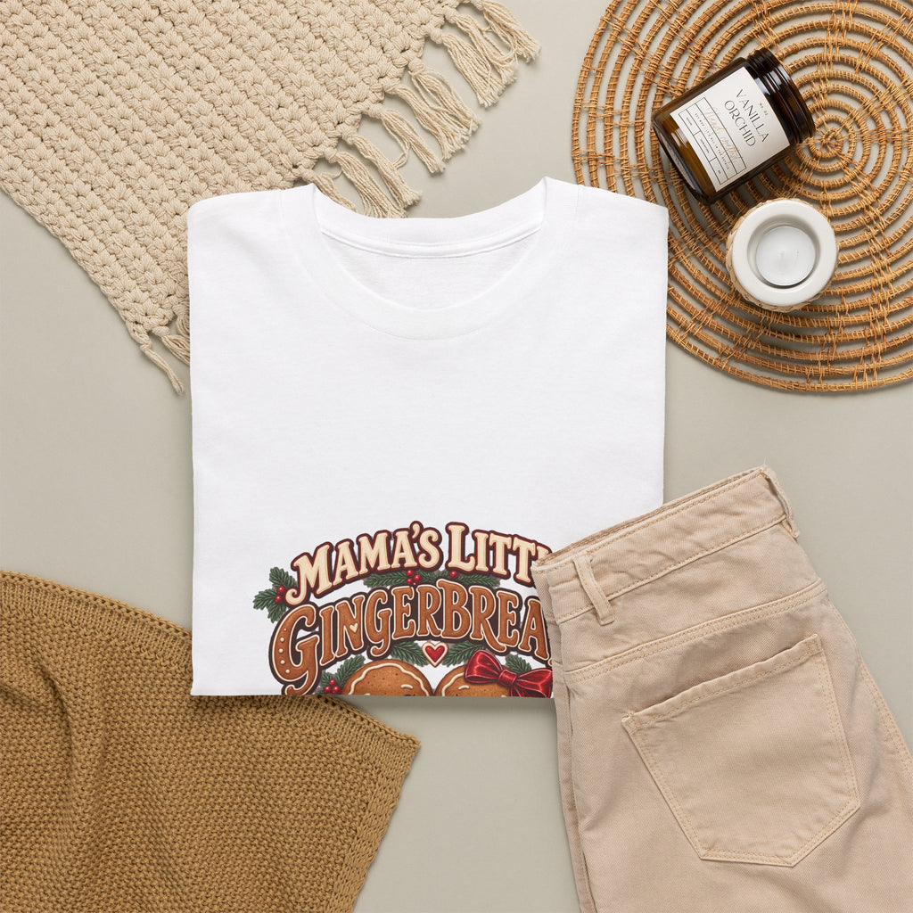 Mama’s Little Gingerbreads Personalized Christmas T-Shirt