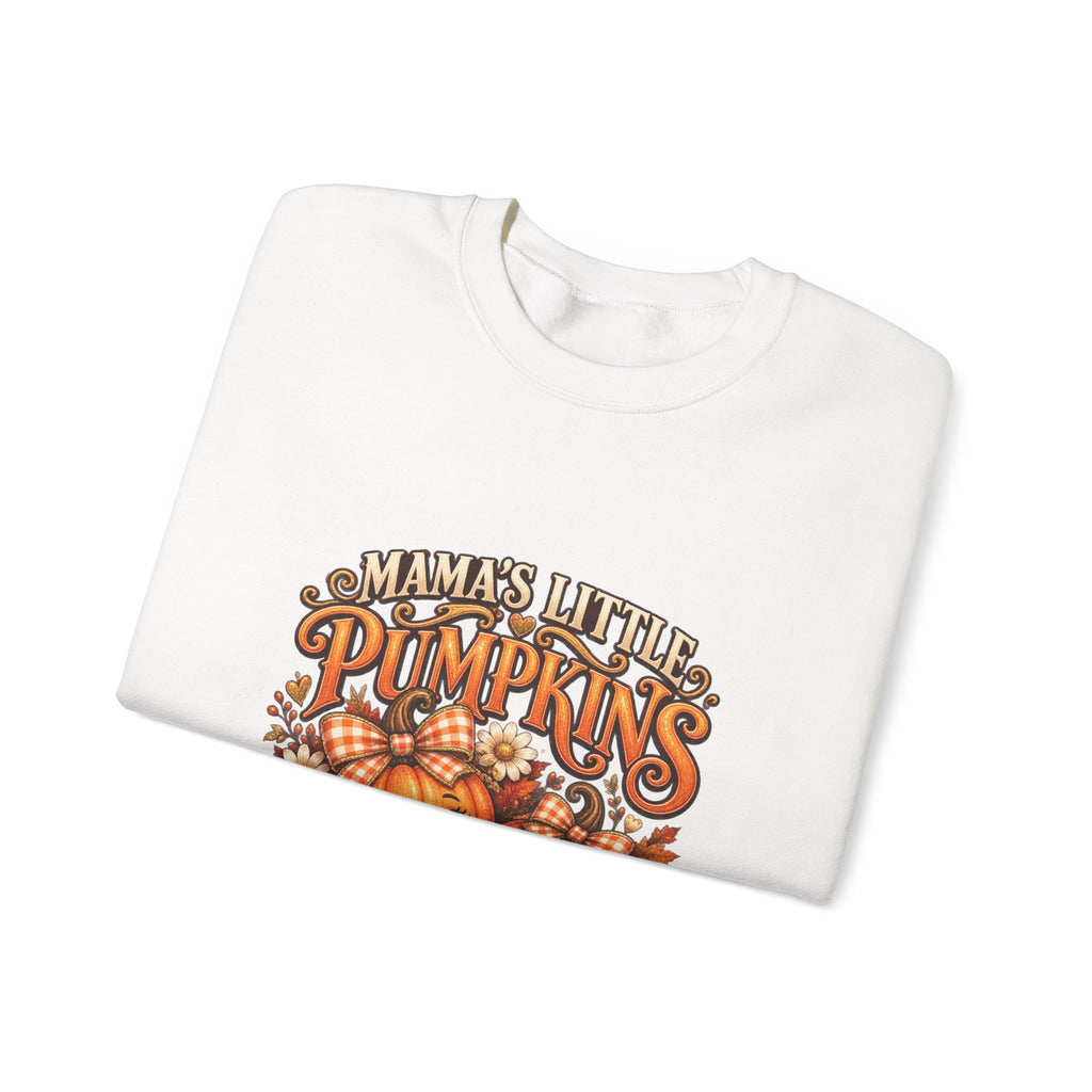 Mama’s Little Pumpkins Personalized Halloween Sweatshirt – Custom Two Names