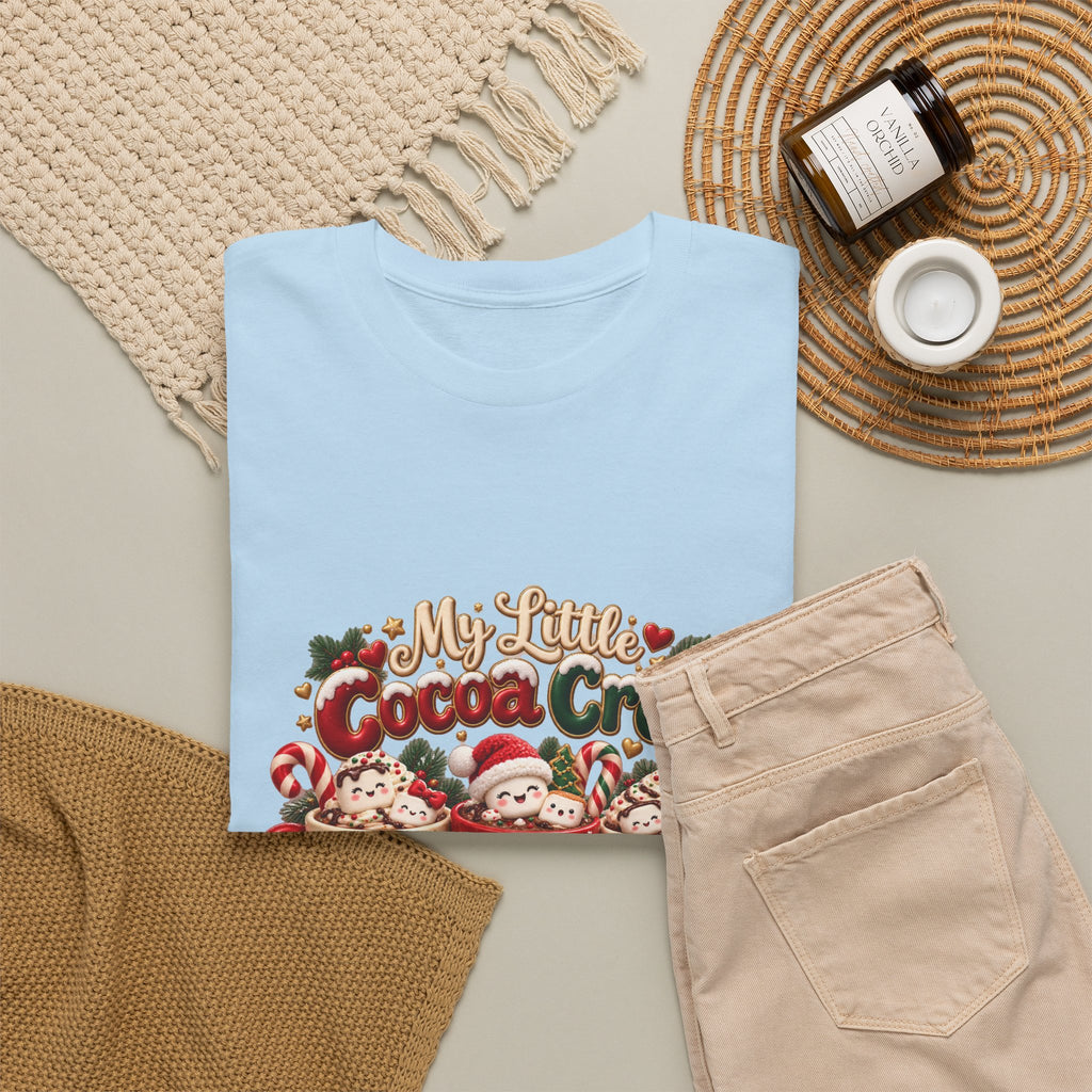 Personalized Christmas Cocoa Crew Shirt – Custom Kids Names Hot Chocolate Mom Tee