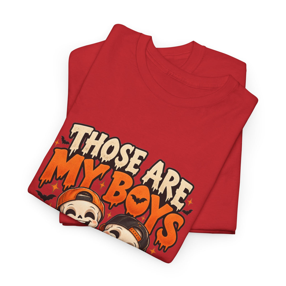 Those Are My Boys Personalized Halloween Shirt – Two Custom Names