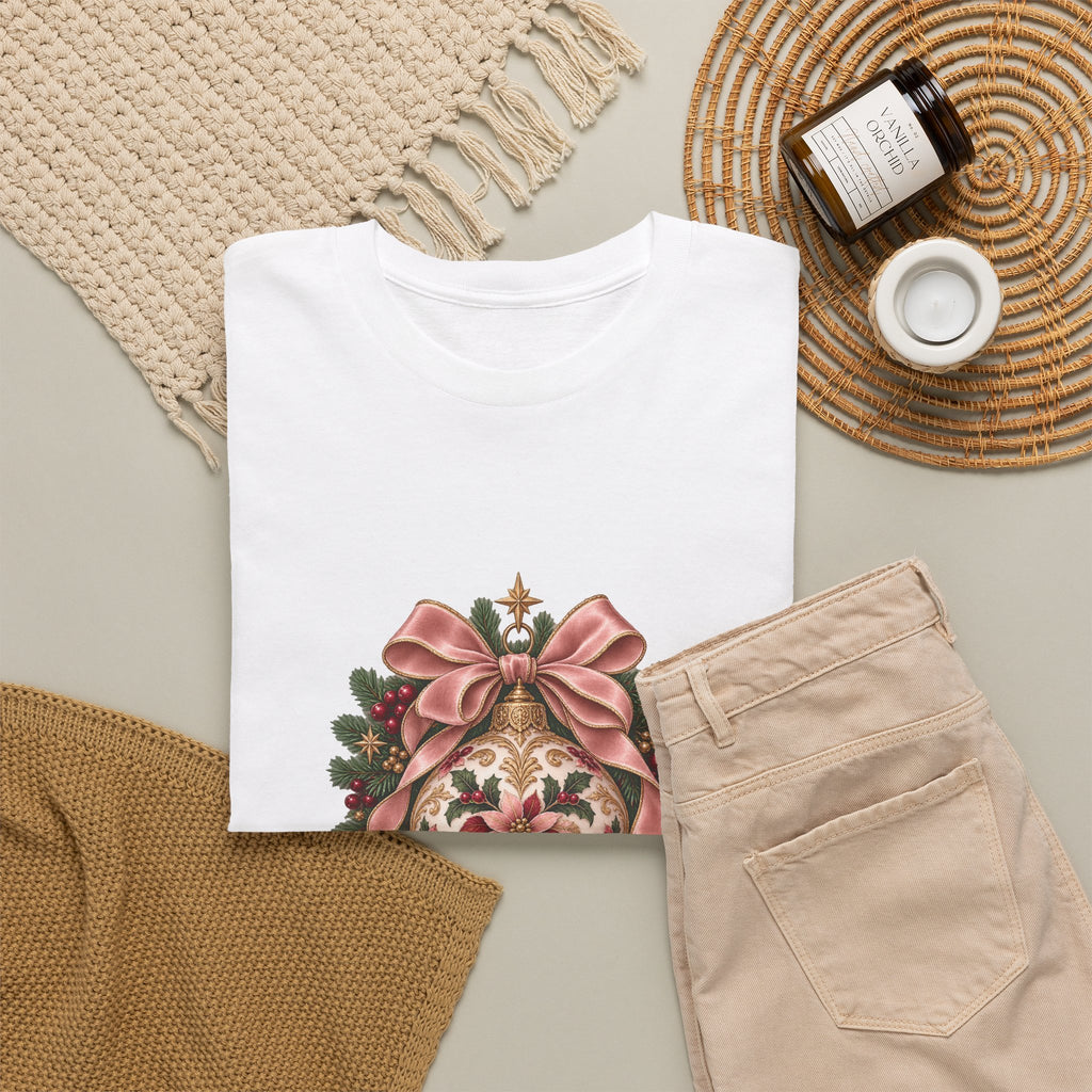Merry & Bright Personalized Christmas T-Shirt