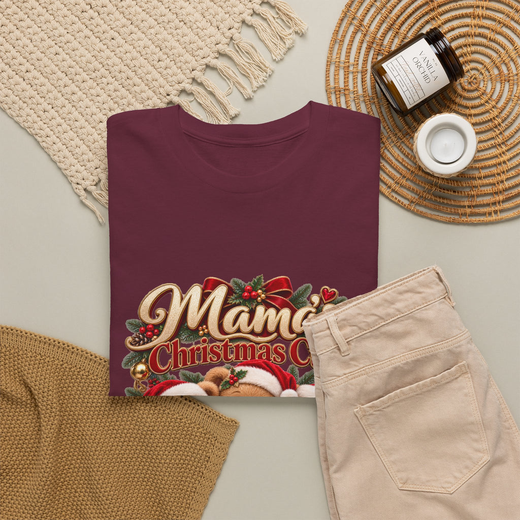 Mama’s Christmas Cubs Personalized Christmas Shirt – Custom Kids Names Teddy Bear Tee