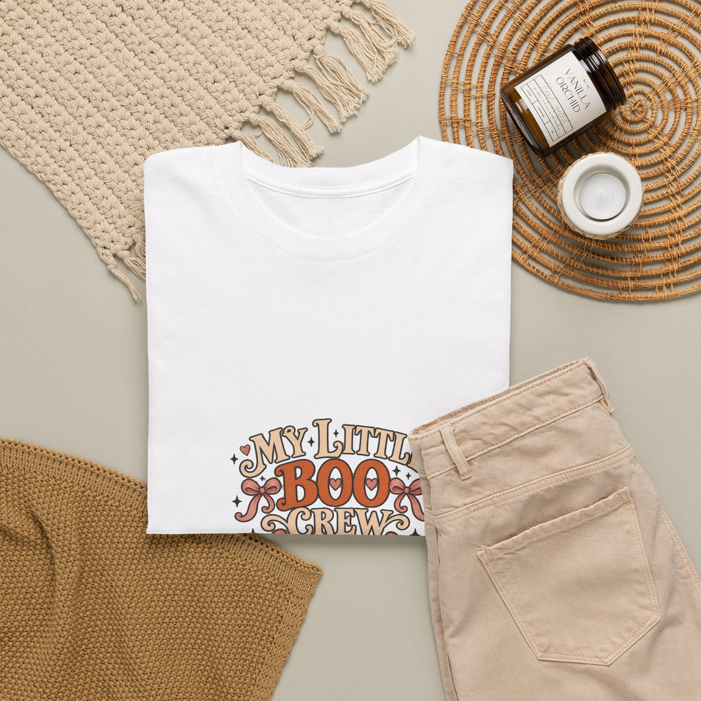 My Little Boo Crew Personalized Halloween Shirt – Two Custom Names