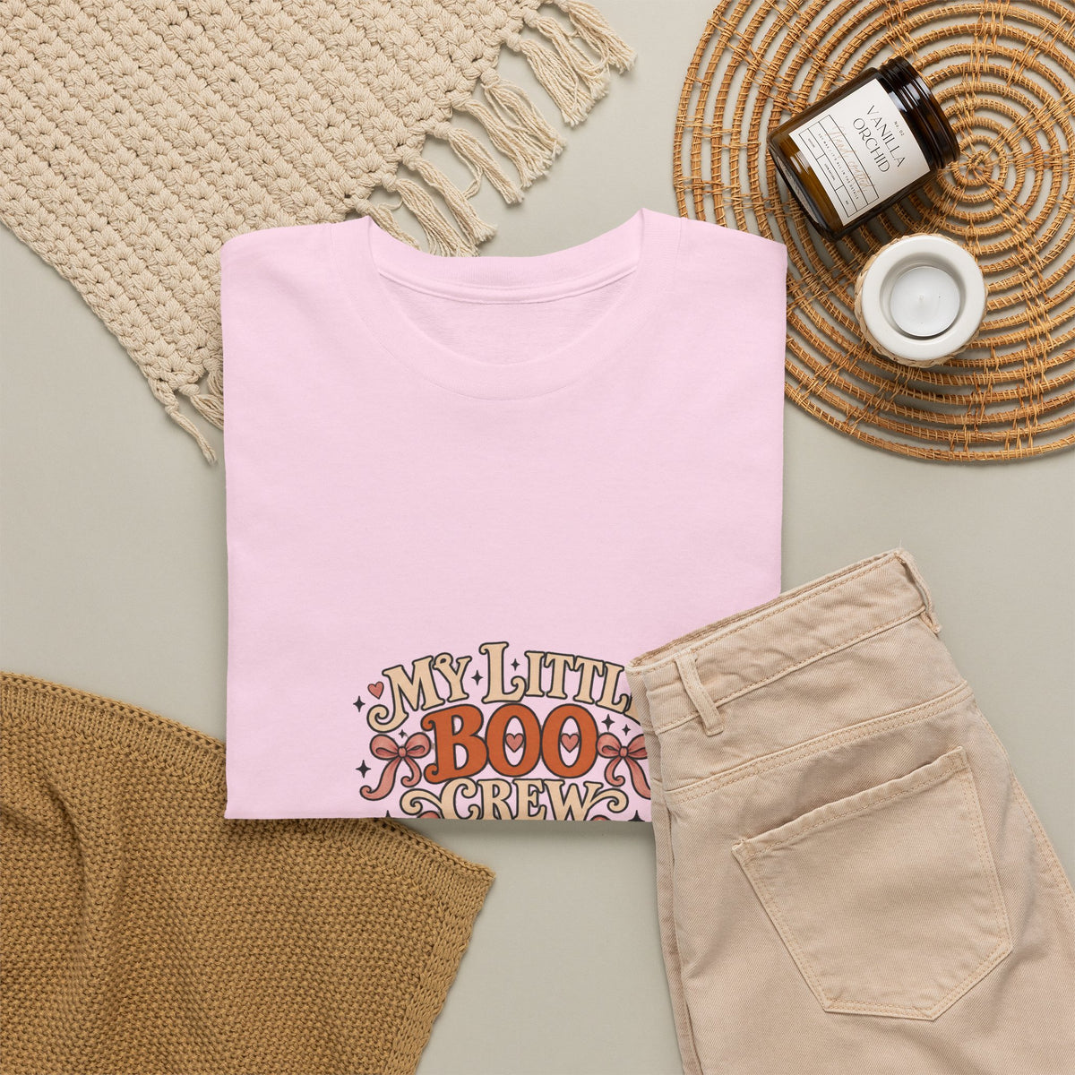 My Little Boo Crew Personalized Halloween Shirt – Two Custom Names