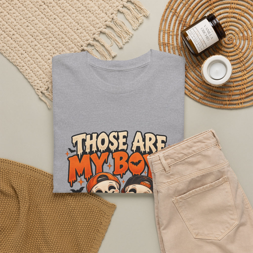 Those Are My Boys Personalized Halloween Shirt – Two Custom Names