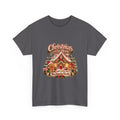 Personalized Family Christmas Shirt – Custom Family Name Gingerbread House Holiday Tee