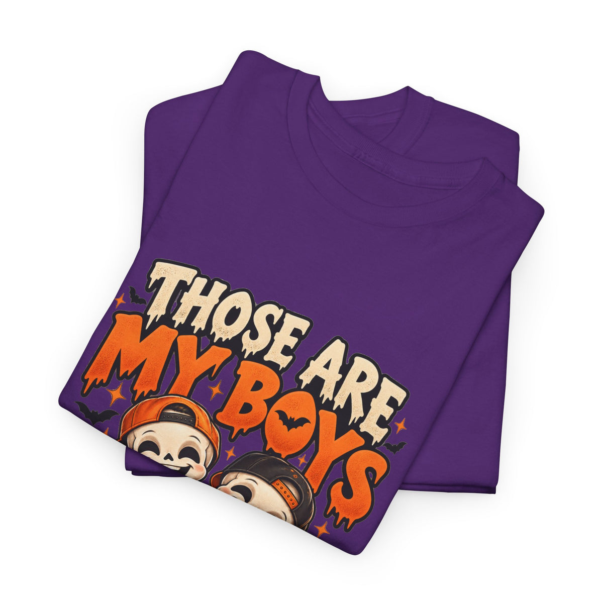Those Are My Boys Personalized Halloween Shirt – Two Custom Names