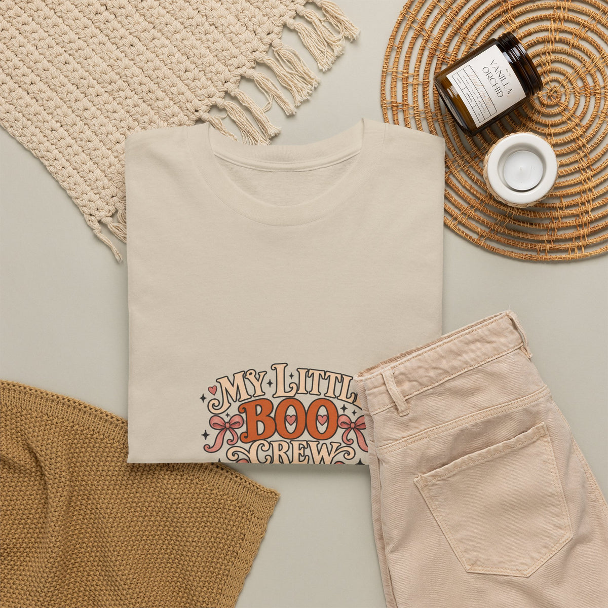 My Little Boo Crew Personalized Halloween Shirt – Two Custom Names