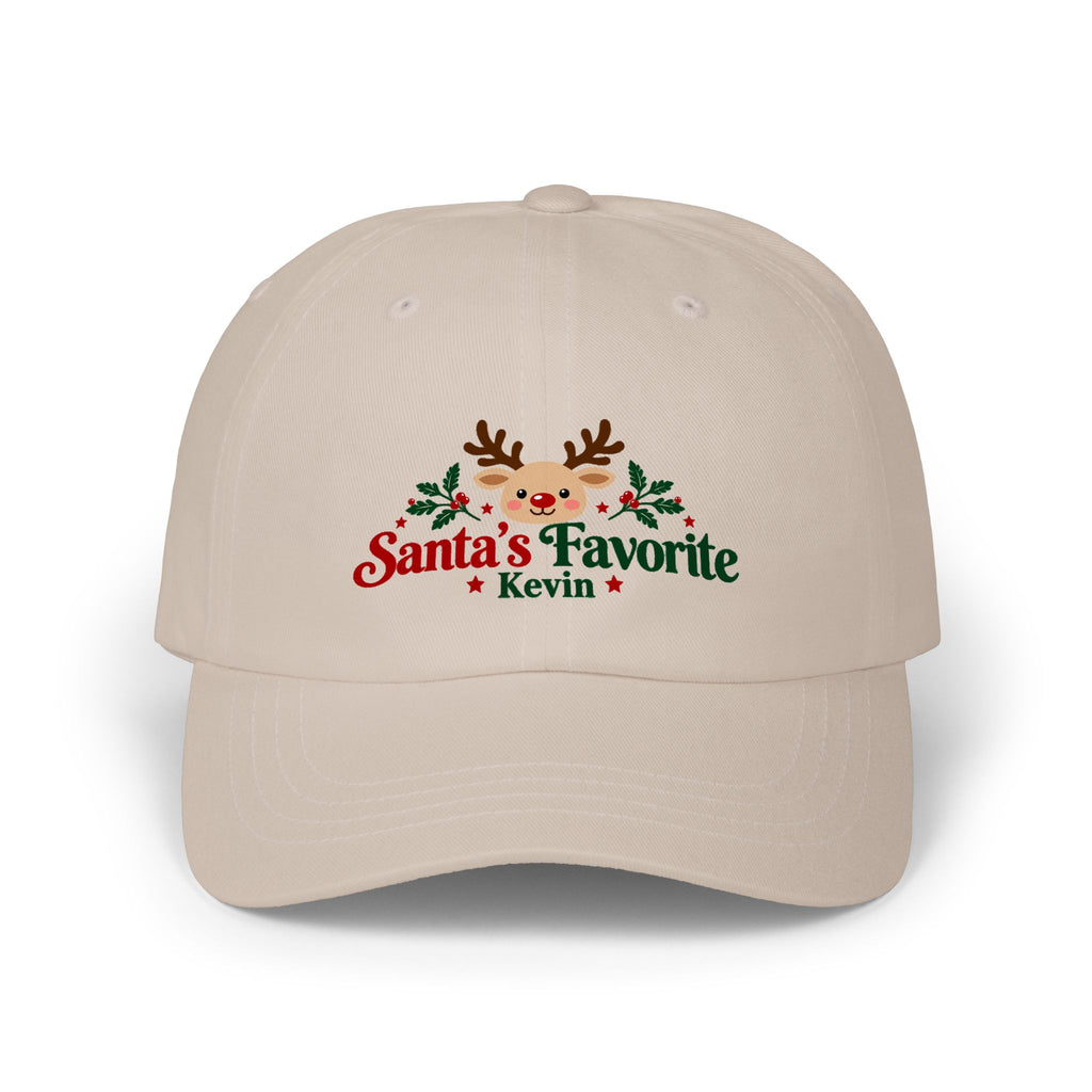Santa’s Favorite Personalized Christmas Cap – Custom Name Holiday Dad Hat