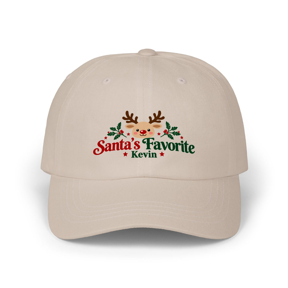 Santa’s Favorite Personalized Christmas Cap – Custom Name Holiday Dad Hat