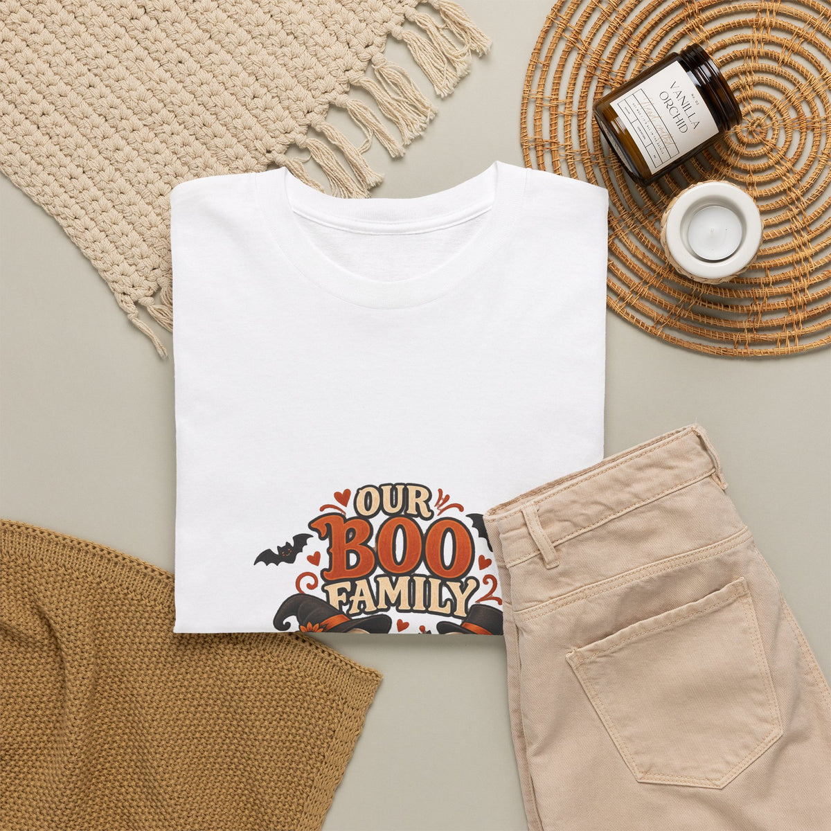 Our Boo Family Personalized Halloween T-Shirt