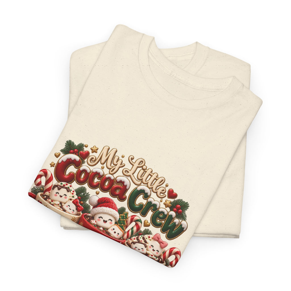 Personalized Christmas Cocoa Crew Shirt – Custom Kids Names Hot Chocolate Mom Tee