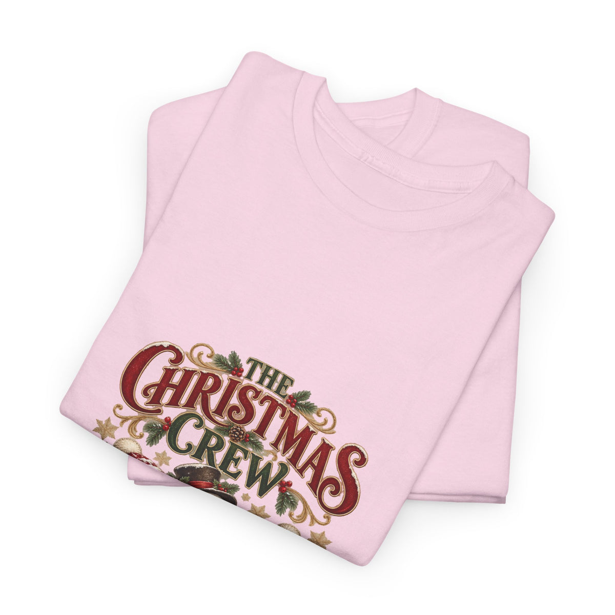 The Christmas Crew Personalized Christmas T-Shirt