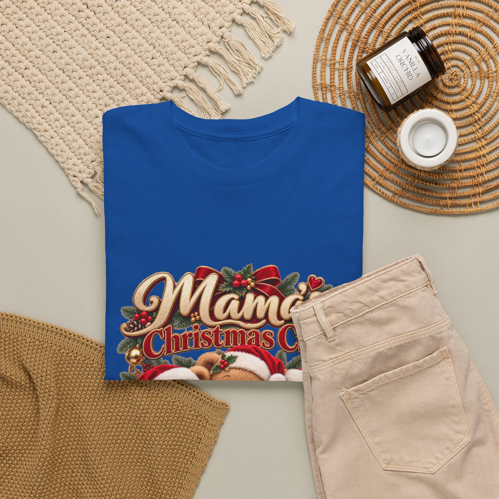 Mama’s Christmas Cubs Personalized Christmas Shirt – Custom Kids Names Teddy Bear Tee
