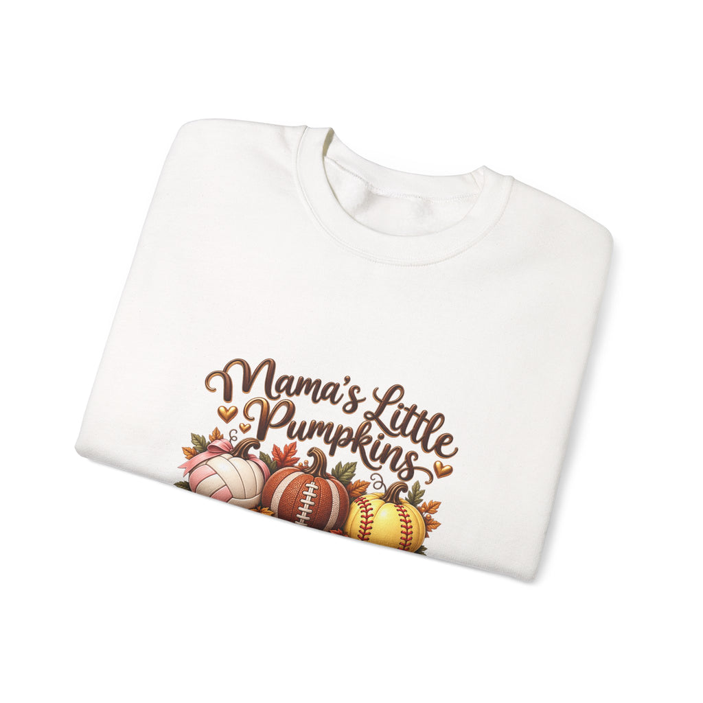 Mama’s Little Pumpkins Personalized Sports Mom Sweatshirt – Custom Kids Names