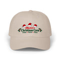 Mama’s Christmas Crew Personalized Christmas Cap – Custom Name Holiday Dad Hat