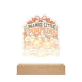 Mama’s Little Pumpkins Personalized Halloween Acrylic Night Light – Two Custom Names