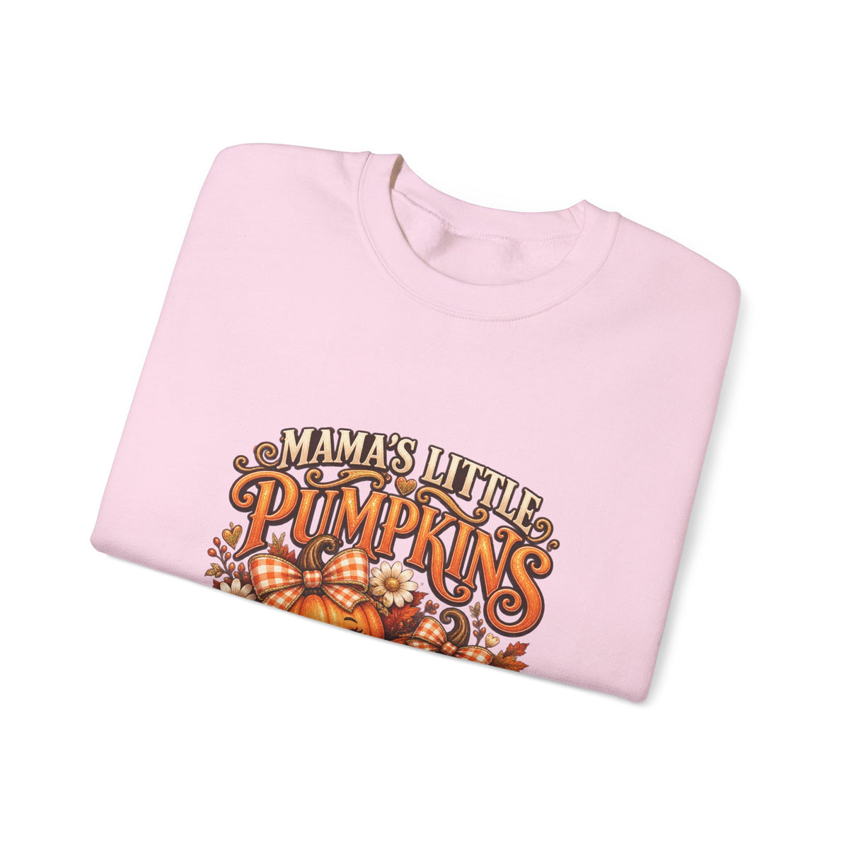 Mama’s Little Pumpkins Personalized Halloween Sweatshirt – Custom Two Names