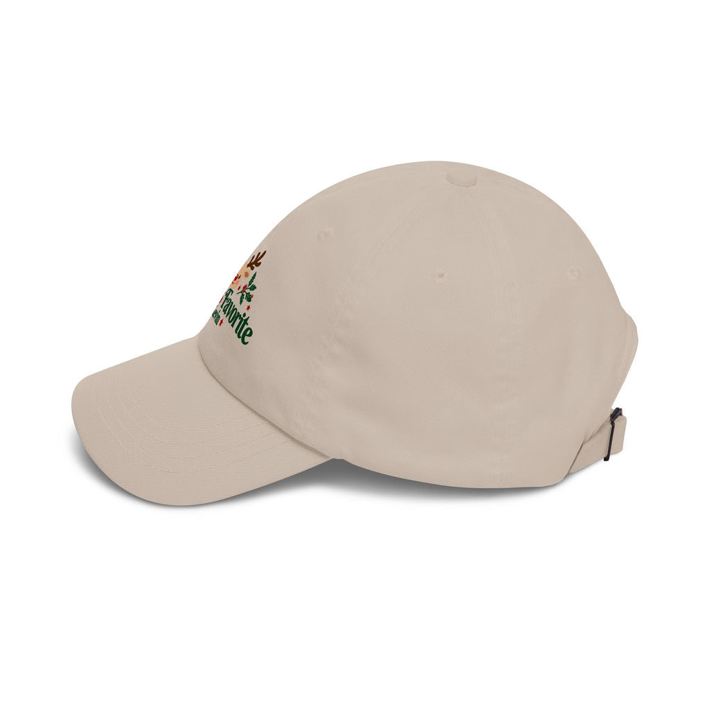 Santa’s Favorite Personalized Christmas Cap – Custom Name Holiday Dad Hat