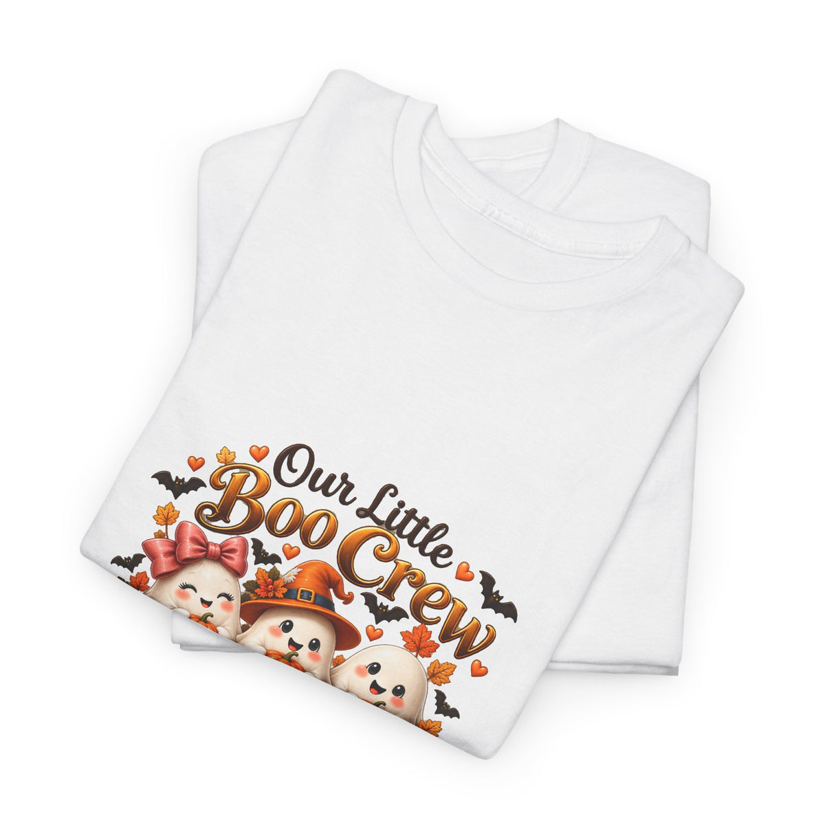 Personalized Boo Crew Halloween Shirt – Custom Kids Names Ghost Tee – Cute Mom Gift