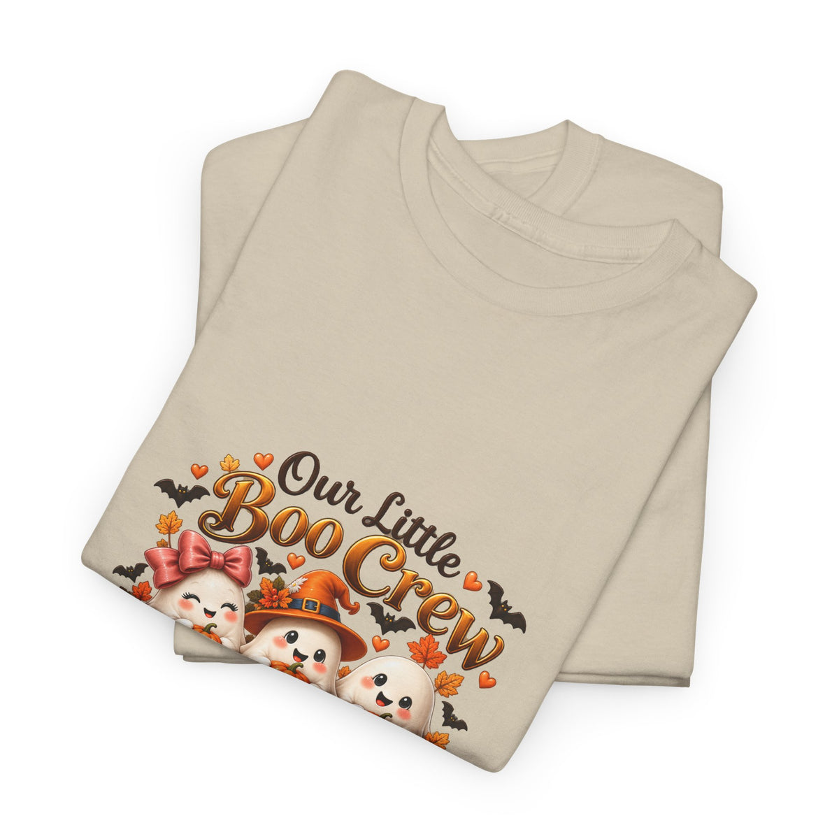 Personalized Boo Crew Halloween Shirt – Custom Kids Names Ghost Tee – Cute Mom Gift
