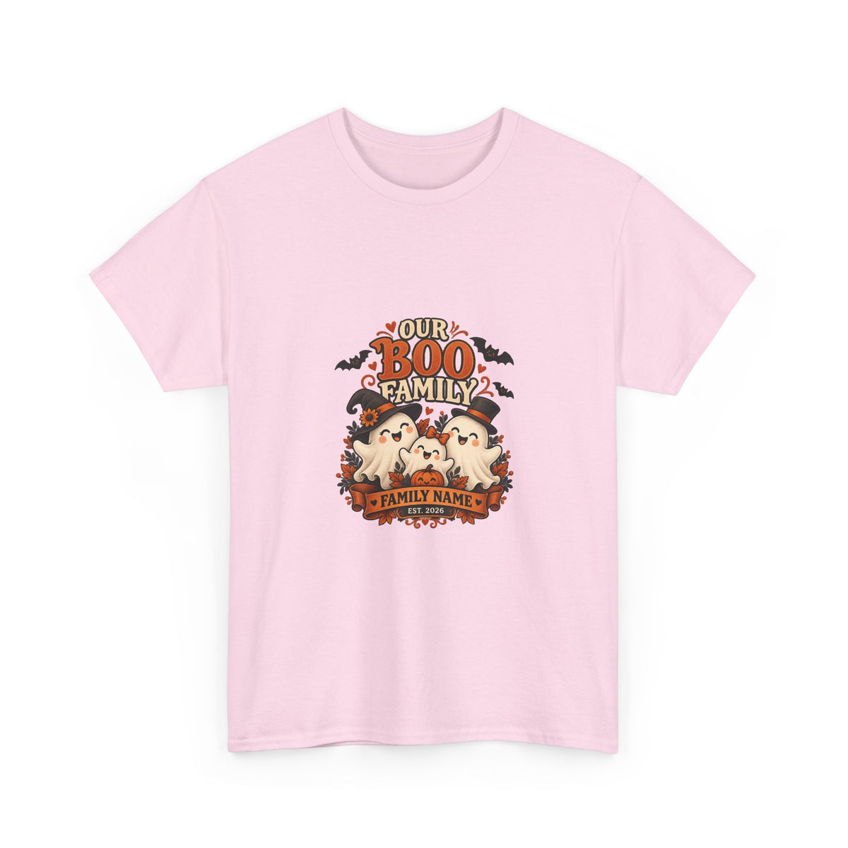 Our Boo Family Personalized Halloween T-Shirt