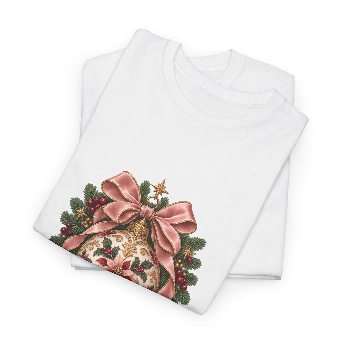 Merry & Bright Personalized Christmas T-Shirt