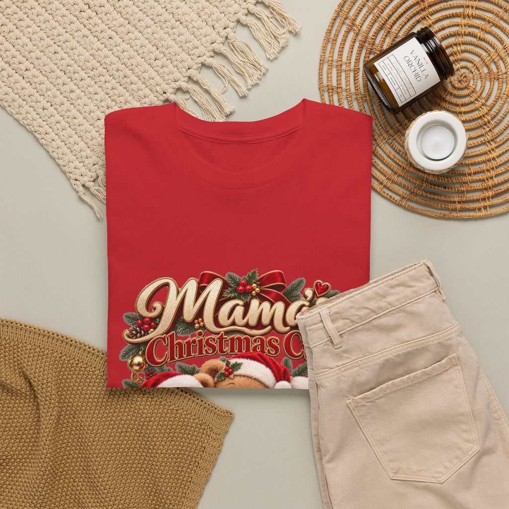 Mama’s Christmas Cubs Personalized Christmas Shirt – Custom Kids Names Teddy Bear Tee