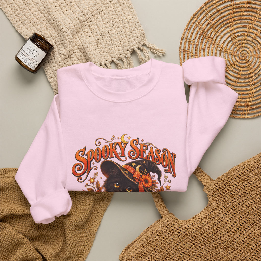 Spooky Season Personalized Halloween Sweatshirt – Custom Name