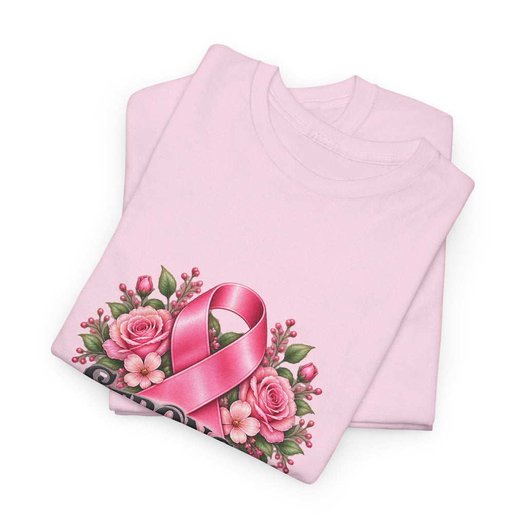 Stronger Together Personalized Pink October Awareness T-Shirt
