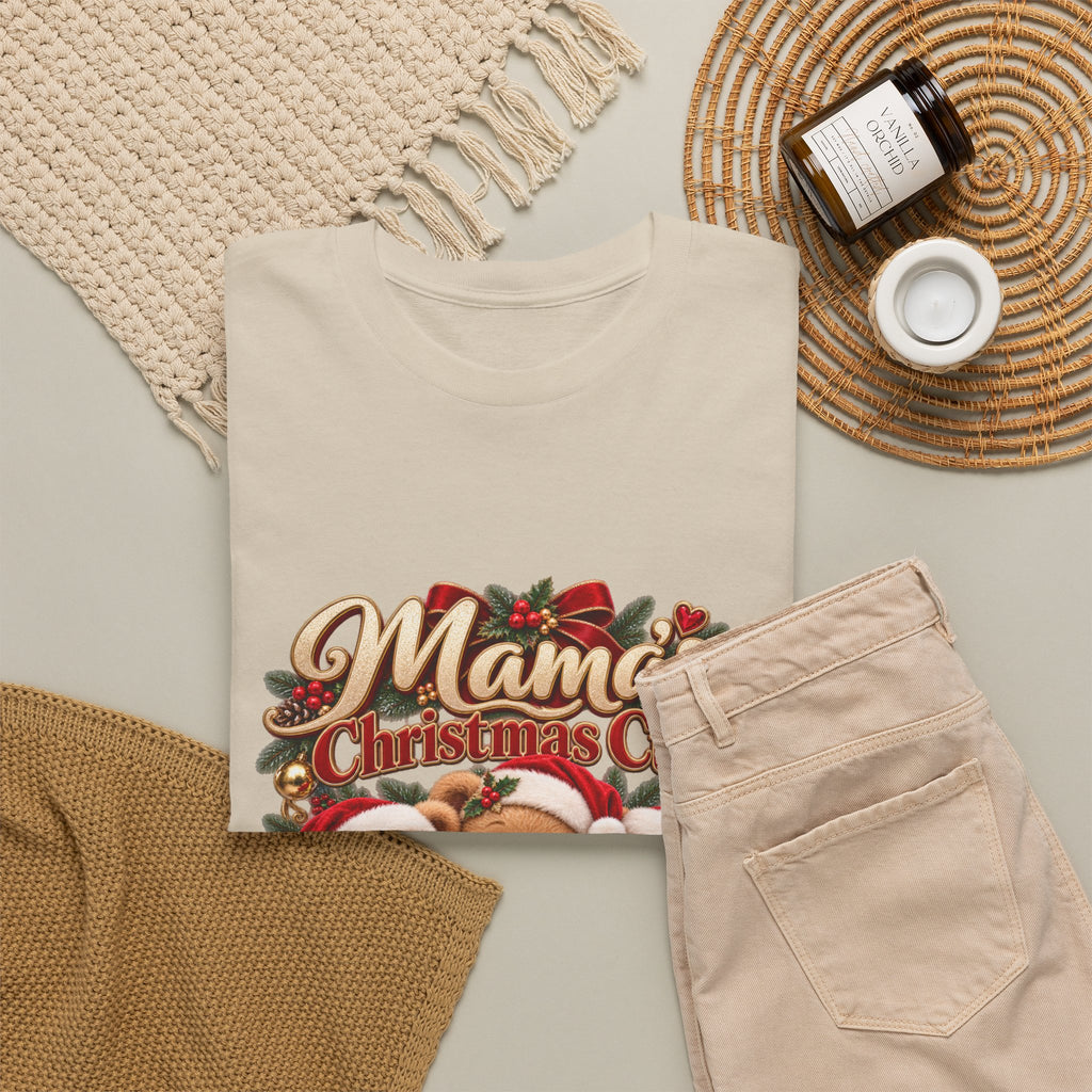 Mama’s Christmas Cubs Personalized Christmas Shirt – Custom Kids Names Teddy Bear Tee