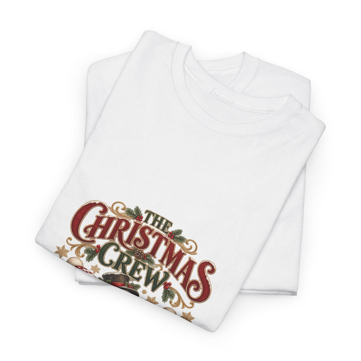 The Christmas Crew Personalized Christmas T-Shirt