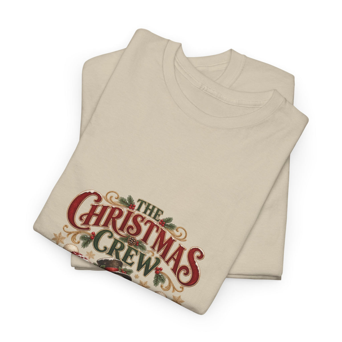 The Christmas Crew Personalized Christmas T-Shirt