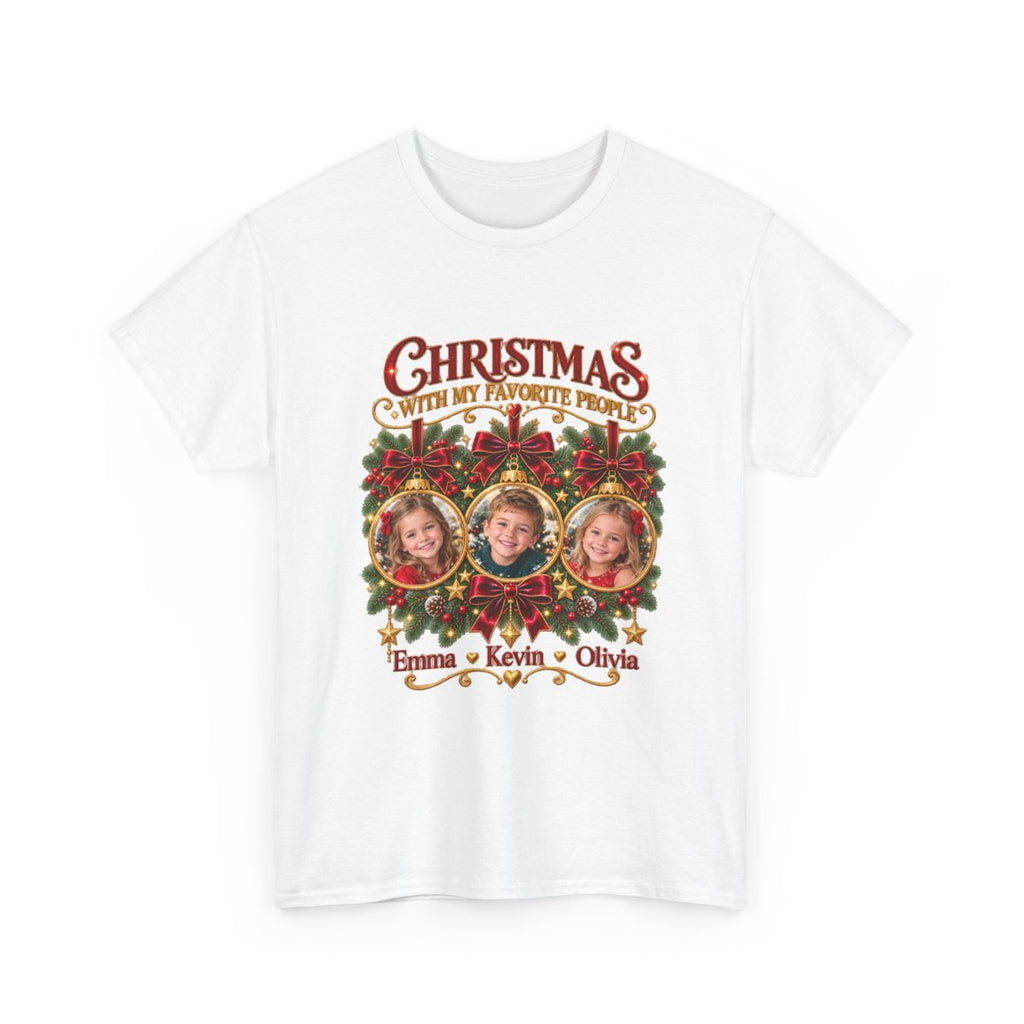 Supplier preview of personalized Christmas photo shirt