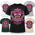 T-shirt Friday Night Lights Football Mom personnalisé – Player Name, Team & Number