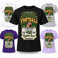 T-shirt Game Day Proud Football Mom personnalisé – Player Name, Team & Number | Touchdown Season