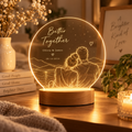 Lampe LED Prénom personnalisée