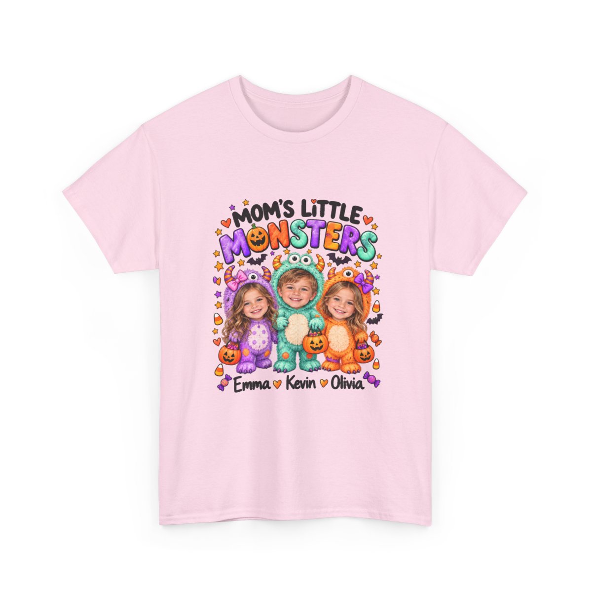 Supplier preview of printed Halloween photo shirt
