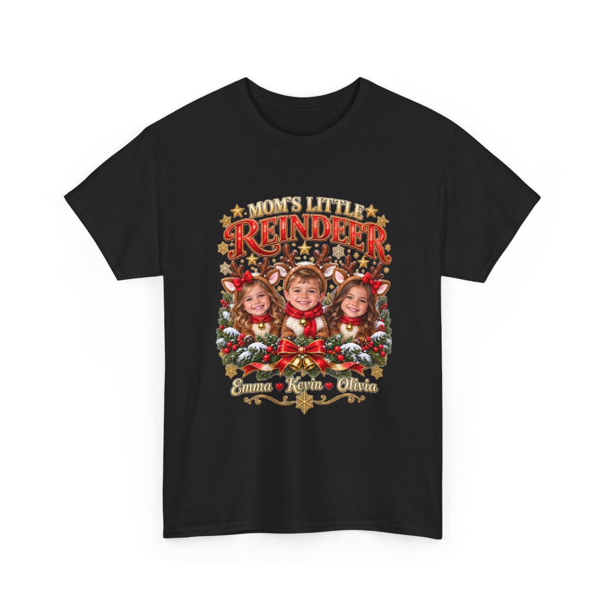 Supplier preview of personalized Christmas photo shirt