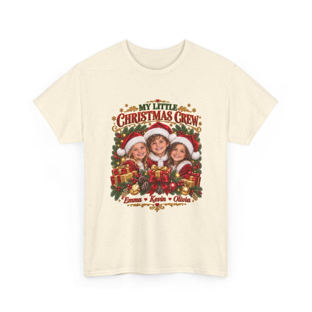 Supplier preview of personalized Christmas photo shirt
