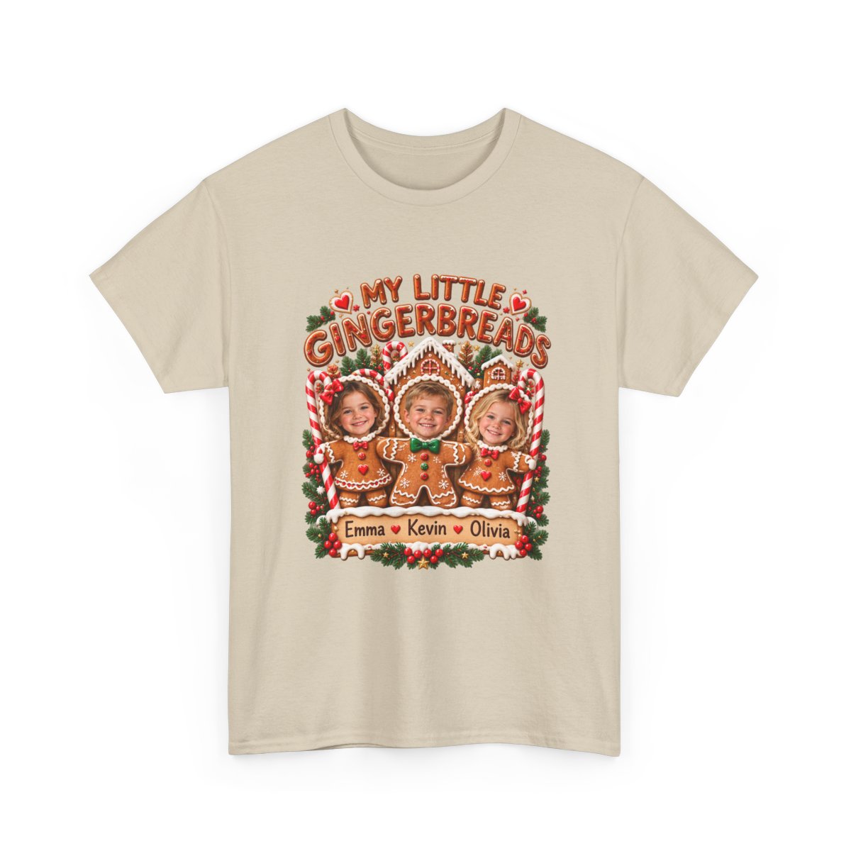 Supplier preview of personalized Christmas photo shirt