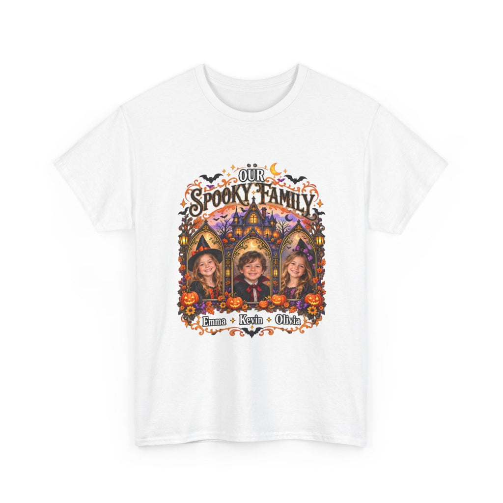 Supplier preview of printed Halloween photo shirt