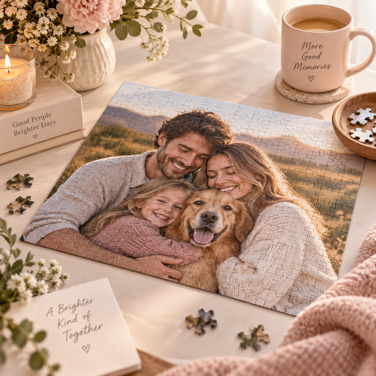 Puzzle Photo Couple personnalisé